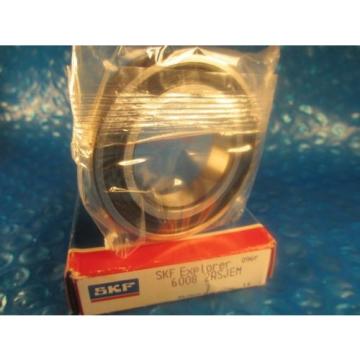 SKF 6008 2RS JEM, C3, Single Row Radial Bearing