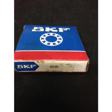 SKF Radial Ball Bearing 6209-2RS1