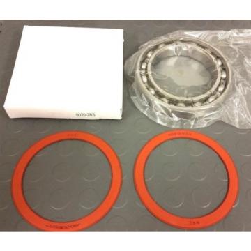 6020-2RSV, 6020-2RS RADIAL BALL BEARING WITH VITON SEALS