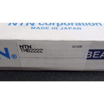 NTN TMB222Z Single Row Thermal Mechanical Radial Ball Bearing