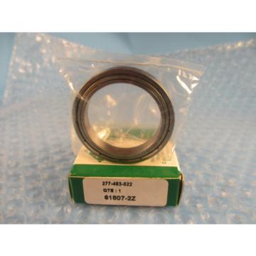 INA 61807 2Z, 6807 ZZ, 6807 2Z,Single Row Radial Bearing 277-483-522,(=2 NSK SKF