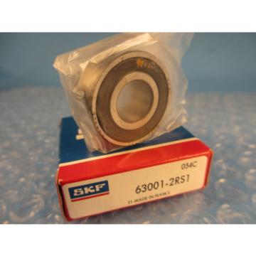 SKF 63001 2RS1, 2RS, Single Row Radial Bearing