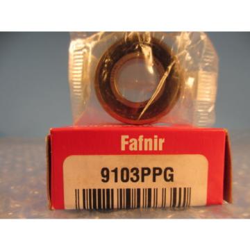 Fafnir 9103PPG 9103 PPG, Single Row Radial Bearing with snap ring