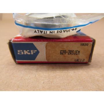 1 SKF 629 2RSJEM 6292RSJEM RADIAL/DEEP GROOVE BALL BEARING 9MM ID, 26MM OD,