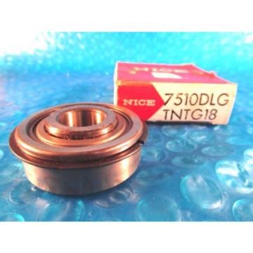 NICE 7510DLGTN, 7500 Series Precision Ground Radial Bearing, Snap Ring