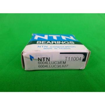 NTN Corporation 6004LLUC3/EM 6004LLUC3/L627 Radial Ball Bearing