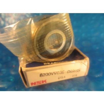 NSK 6200VV C3, 6200 VV C3  Single Row Radial Ball Bearing (=2 NTN, SKF 2Z JEM)