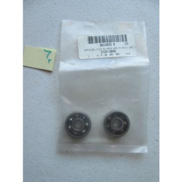 LOT OF 2 NEW IN PKG FAG RADIAL BALL BEARING 6200  (BIN36)