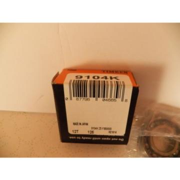 10 -- TIMKEN/FAFNIR 9104K RADIAL BALL BEARINGS, 20mm X 42mm X 12mm