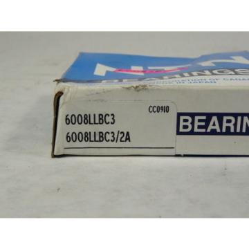 NTN 6008LLBC3 Single Row Radial Ball Bearing ! NEW !