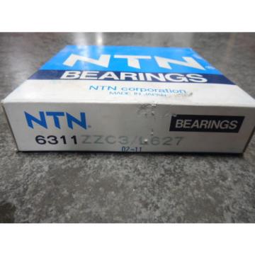 NEW NTN 6311ZZC3/L627 Radial Ball Bearing