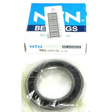 NIB NTN 6008LLBC3/5C SINGLE ROW RADIAL BALL BEARING 6008LLBC35C