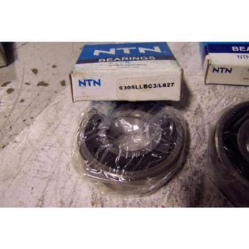 (6) NEW NTN SEALED RADIAL BALL BEARINGS 6307LLBC3/5C 6208LLBC3/EM 6207LLBC3/L627