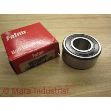 Fafnir W204PP Deep Groove Radial Ball Bearing