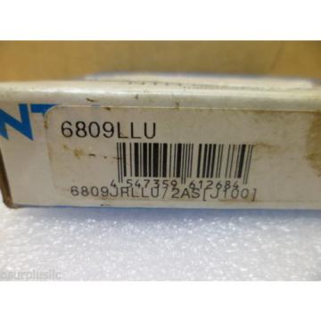 NTN 6809 LLU RADIAL BALL BEARING 6809LU  NOS