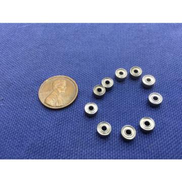 10x Miniature Rubber Sealed Metal Shielded Metric Radial Ball Bearing 692ZZ A10