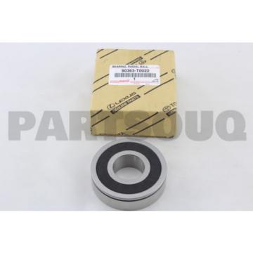 90363T0022 Genuine Toyota BEARING,RADIAL BALL 90363-T0022