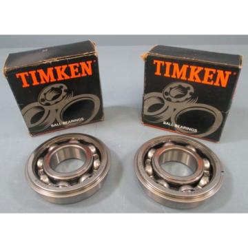 Lot of 2 Timken Fafnir 307KDG Radial Ball Bearings