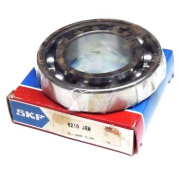 NIB SKF 6210-JEM RADIAL DEEP GROOVE BALL BEARING 6210JEM