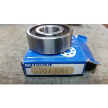 2 IKS Radial/Deep Groove Ball Bearings 204-RR6