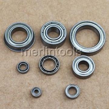 1, 1.5, 2, 2.5 x 3, 4, 5,6,7mm Metal Deep Groove Radial Ball Bearing select size