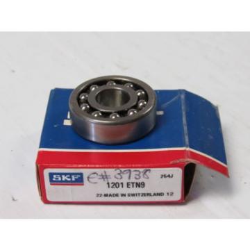 SKF DEEP GROOVE RADIAL BALL BEARING 1201 ETN9 1201ETN9 NEW