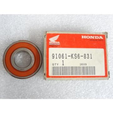 Honda NOS NEW 91061-KS6-831 Radial Ball Bearing CR CR125 CR250 CR500 1988-89