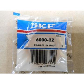 1 NIB SKF 6000-2Z 60002Z RADIAL DEEP GROOVE BALL BEARING