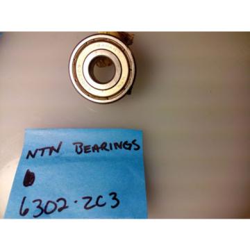 NTN 6302ZC3 RADIAL/DEEP GROOVE BALL BEARING