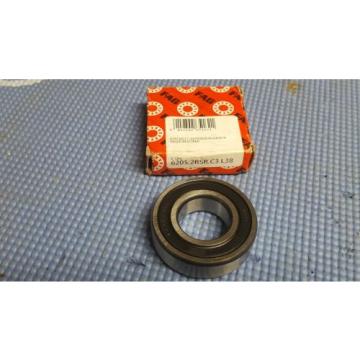 FAG- 1 Row, 15mm Wide, 52mm Outside Diameter, Radial Ball Bearing  6205 2RSRC3