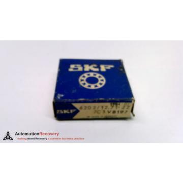 SKF 6202/12.71-2Z SINGLE ROW RADIAL BALL BEARING .5906&#034;B 1.378&#034; OD, NEW #209854