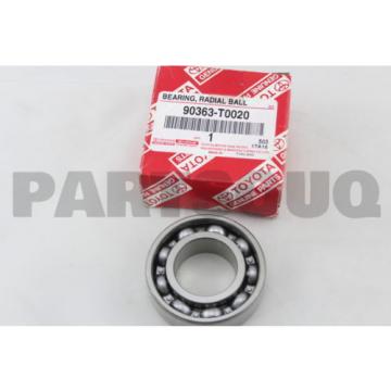 90363T0020 Genuine Toyota BEARING,RADIAL BALL 90363-T0020