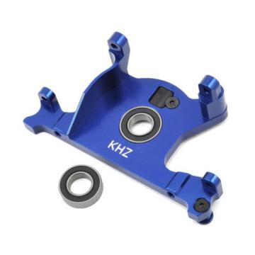 King Headz Traxxas Slash 4x4 LCG/Rally Aluminum Motor Mount w/Bearing (Blue)