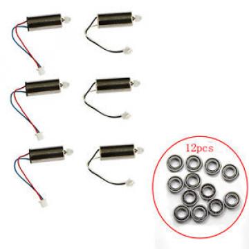 6pcs Main Motors and 12pcs upgrade bearing Repair Parts for MJX X600 RC Drone  6