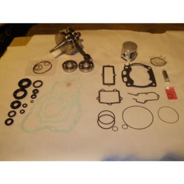 YAMAHA YZ 250 ENGINE REBUILD KIT GASKET BEARINGS PISTON CRANKSHAFT 01-02 MOTOR