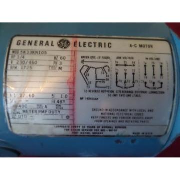 GE, General Electric, 5K33KN105, A/C Motor