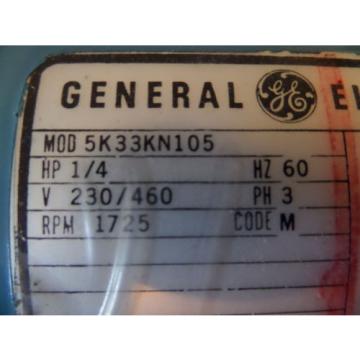 GE, General Electric, 5K33KN105, A/C Motor