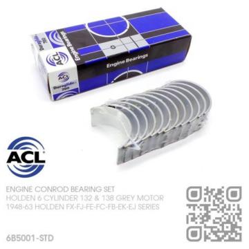 ACL CONROD BEARING SET STANDARD SIZE 6 CYL 138 GREY MOTOR [HOLDEN FB-EK-EJ]