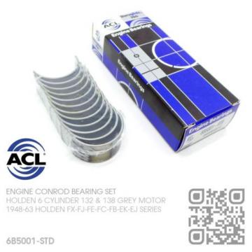 ACL CONROD BEARING SET STANDARD SIZE 6 CYL 132 GREY MOTOR [HOLDEN FX-FJ-FE-FC]