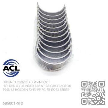 ACL CONROD BEARING SET STANDARD SIZE 6 CYL 132 GREY MOTOR [HOLDEN FX-FJ-FE-FC]