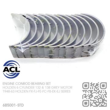 ACL CONROD BEARING SET STANDARD SIZE 6 CYL 132 GREY MOTOR [HOLDEN FX-FJ-FE-FC]