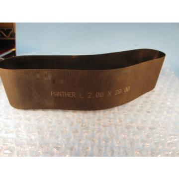 Panther L  Belt, 2.000 X 20.000,  2&#034; x 20&#034;, Motor