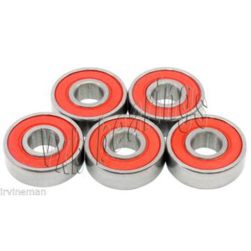 5 Bearings 6203-2RS Electric Motor Sealed Ball Bearing