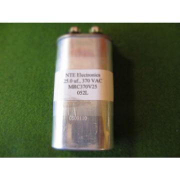 NTE 0509110, MRC370V25, Motor Run Capacitor, 052 L