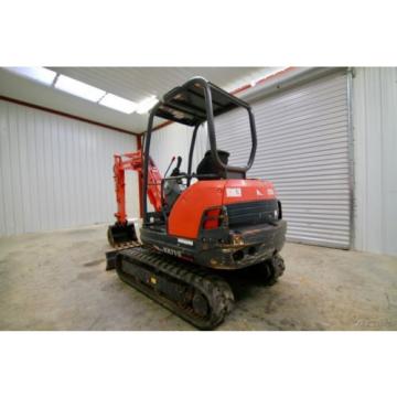 2015 KUBOTA KX71-3SR1 TRACK EXCAVATOR, EXTENDED WARRANTY, AND ONLY 841 HRS!