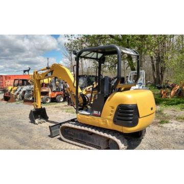 CAT CATERPILLAR 302.5 MINI EXCAVATOR BACKHOE DOZER 2485 HRS.