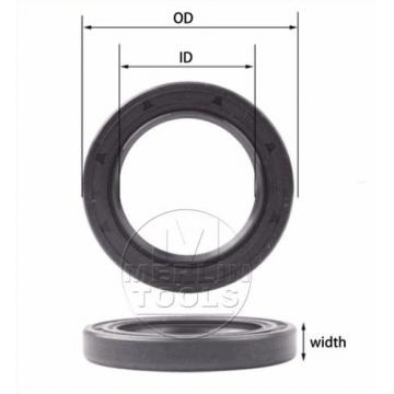 Select Size ID 12 - 15mm TC Double Lip Rubber Rotary Shaft Oil Seal with Spring