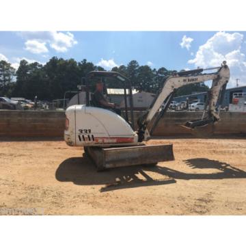 2005 Bobcat 331 Mini Excavator Hyd Thumb Diesel Rubber Track Bob Cat Excavator