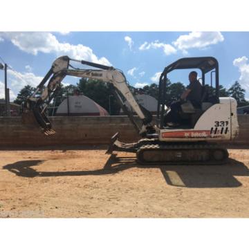 2005 Bobcat 331 Mini Excavator Hyd Thumb Diesel Rubber Track Bob Cat Excavator