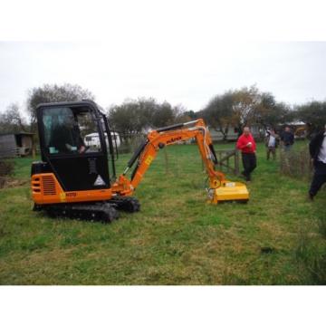 New mini excavator flail head digger hedge cutter. fits 0.9-3T diggers.